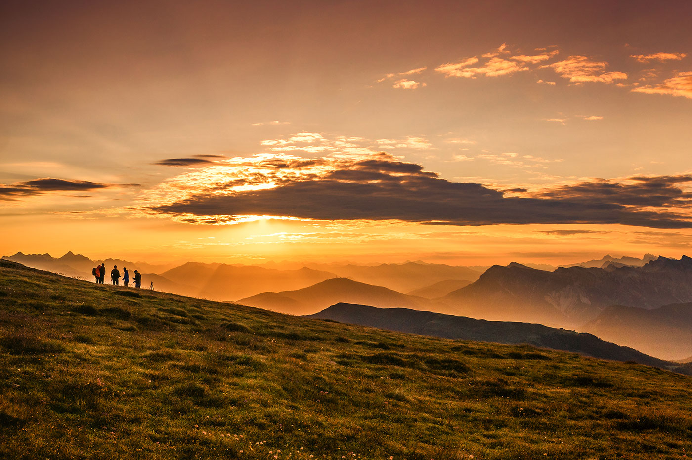 Plose Sonnenaufgang